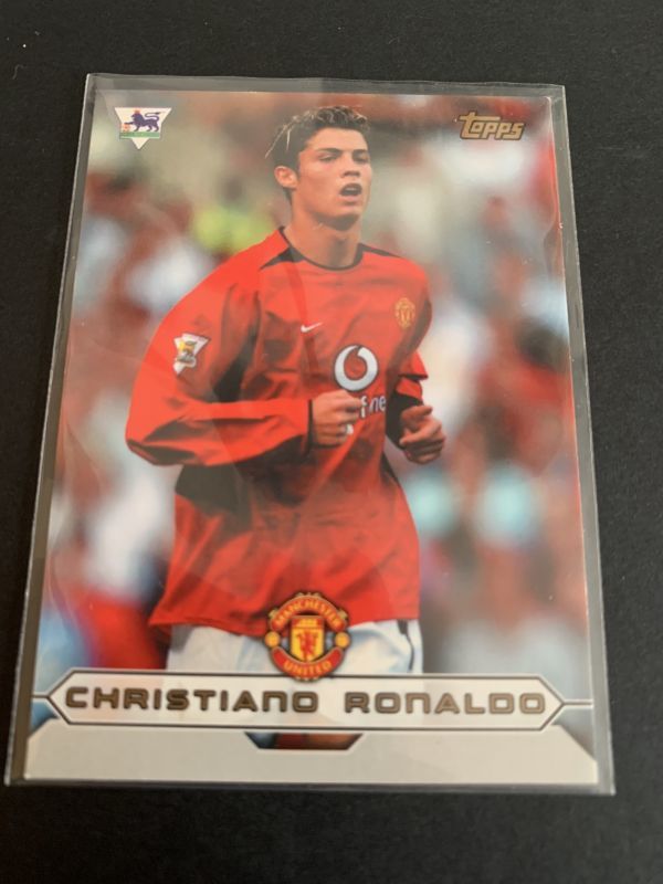 クリスティアーノ・ロナウド/ルーキーカード/Topps Premier Gold 2004