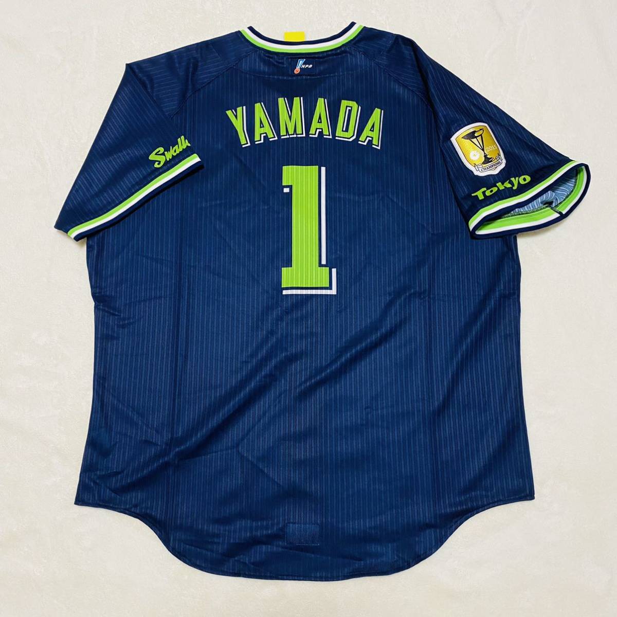 2021セリーグ優勝記念ユニフォーム 山田哲人 2021セリーグ優勝記念