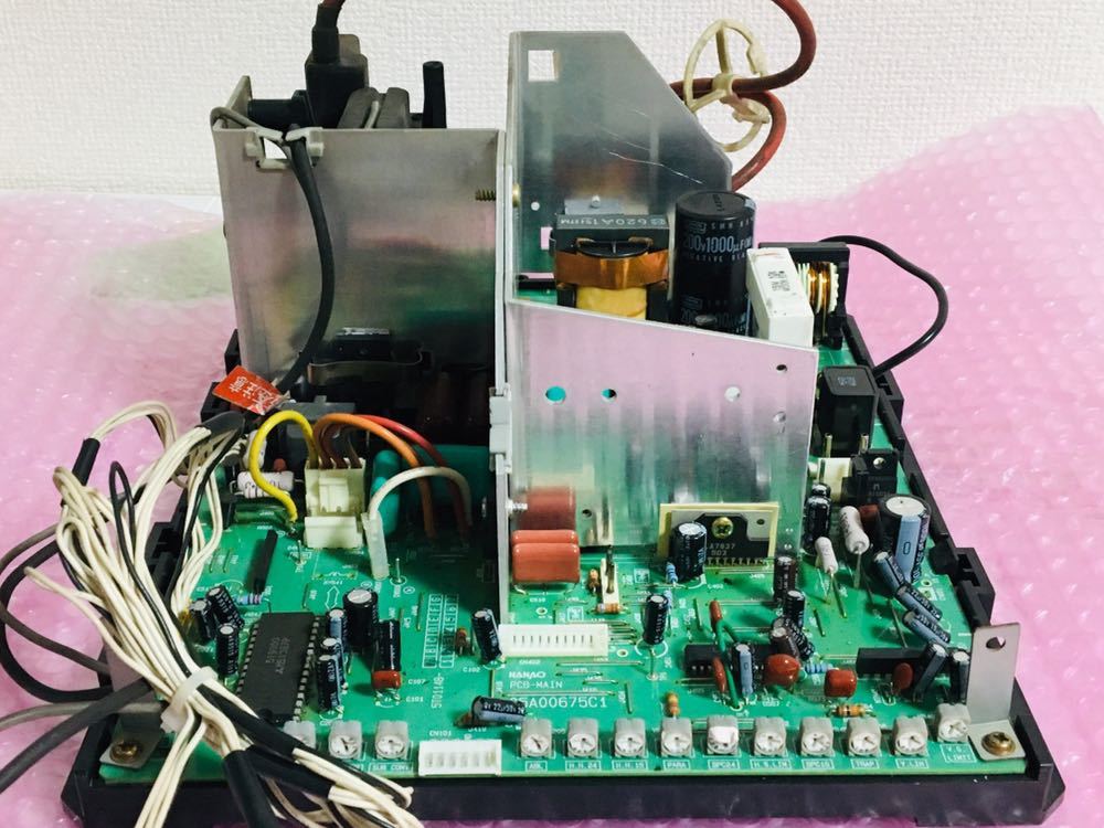 ナナオ CRT基板 MS9ー29 ジャンク ナナオ CRT基板 MS9-29ジャンク
