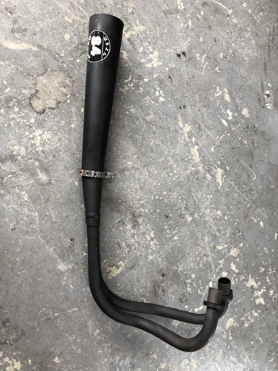 cb250t cb400t ヤシメガ2 メガホンマフラー素地美品