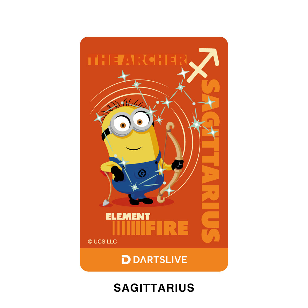 Minions ミニオン DARTSLIVECARD 12星座 | Exclamation Darts Shop