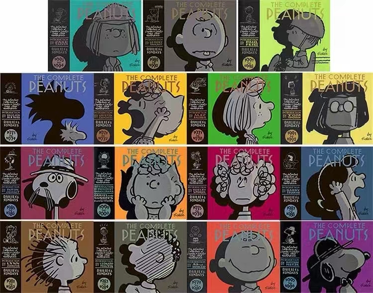 The Complete Peanuts 1971-2000 15 books Hardcover 史努比漫畫英文原