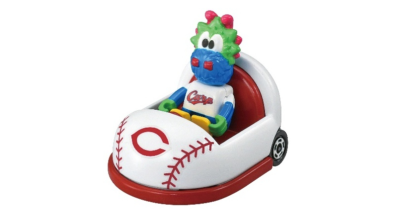 トミカ」×「プロ野球」12球団勢ぞろい！ 野球ボール風のオリジナルカー