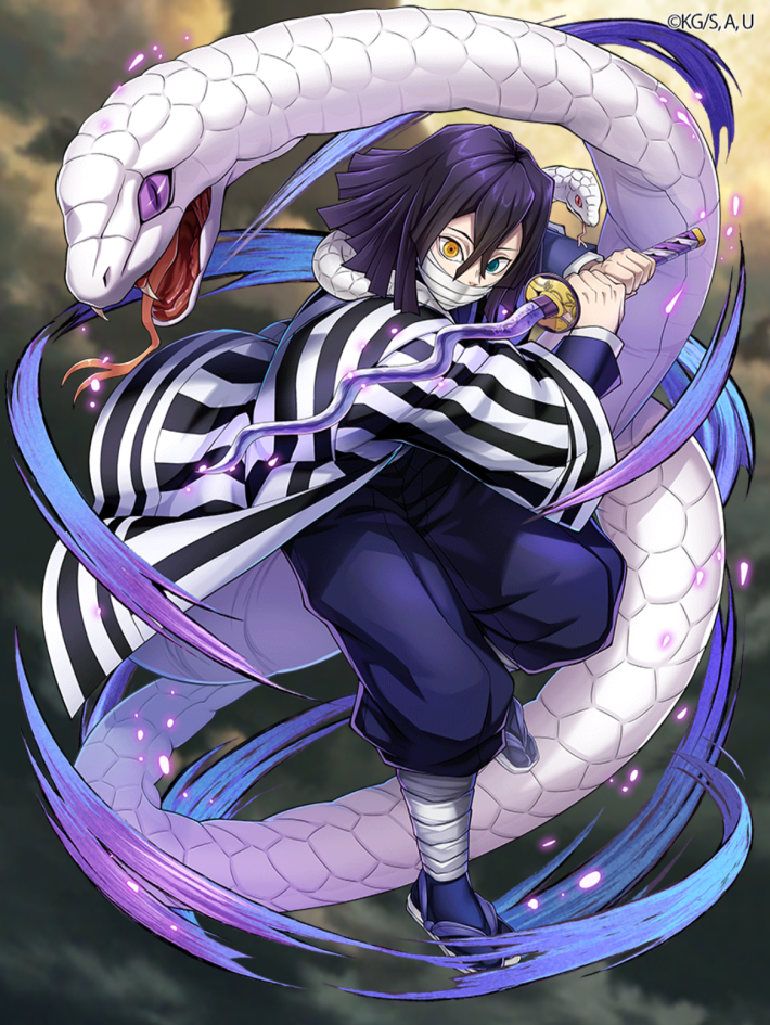 匿名配送】鬼滅の刃 伊黒小芭内 パズル27個 匿名配送】鬼滅の刃 伊黒小