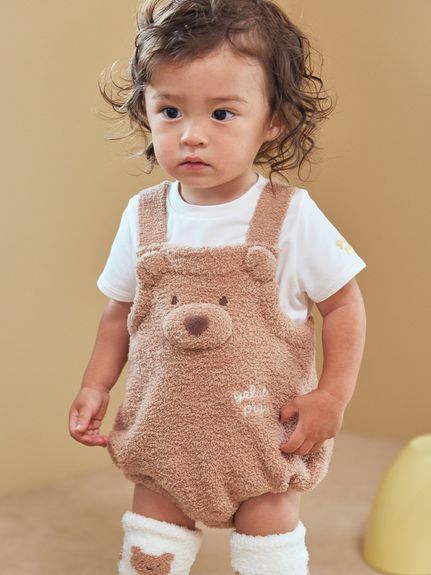 BABY】ベビモコはちみつベアロンパース(ロンパース)｜ルームウェア