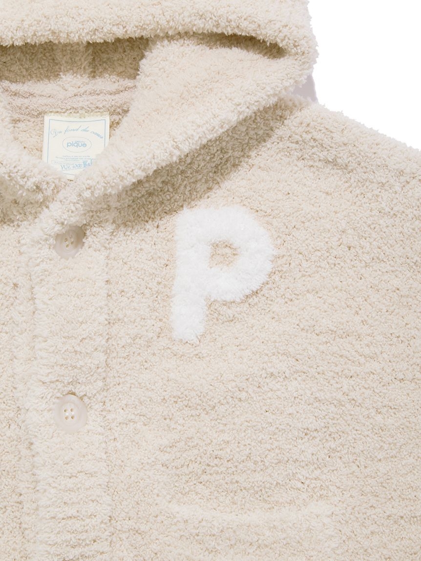 ラッピング済み】【BABY】パウダーベアポンチョ＆ソックスSET(ポンチョ