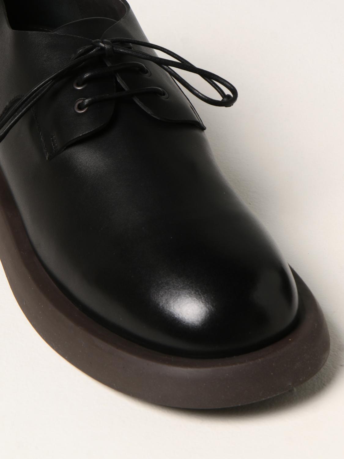 Marsèll Gommello leather derby shoes - Black | MMG471172 | GIGLIO.COM