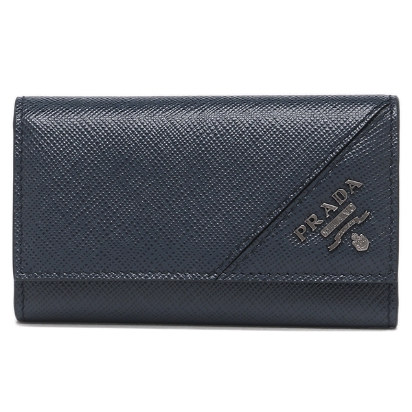 プラダ キーケース サフィアーノ ネイビー メンズ PRADA 2PG222 QME