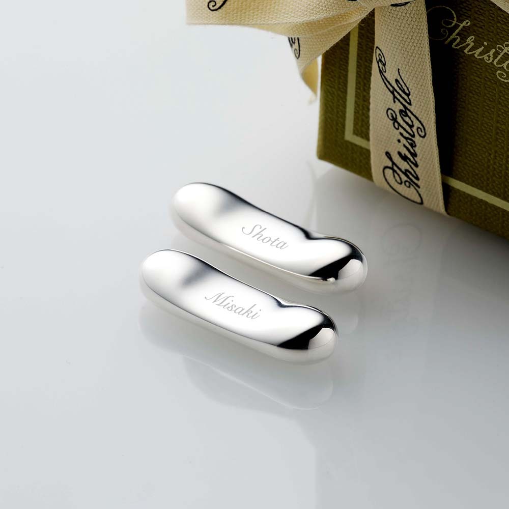 Christofle クリストフル 箸置き ムード アジア シルバーコーティング