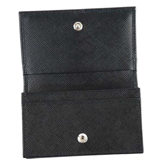 プラダ PRADA 名刺入れ カードケース サフィアーノ 新品 メンズ