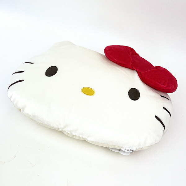 サンリオ ハローキティ 70年代 フェイスクッション レッド インテリア