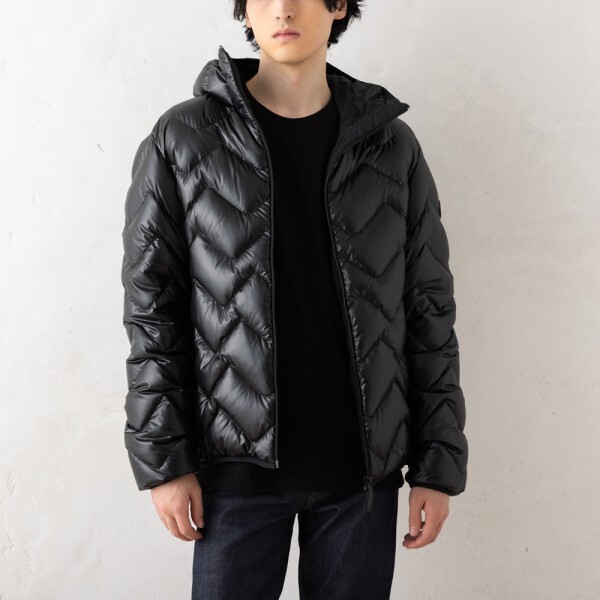 モンクレール ダウンジャケット コート ブラック メンズ MONCLER