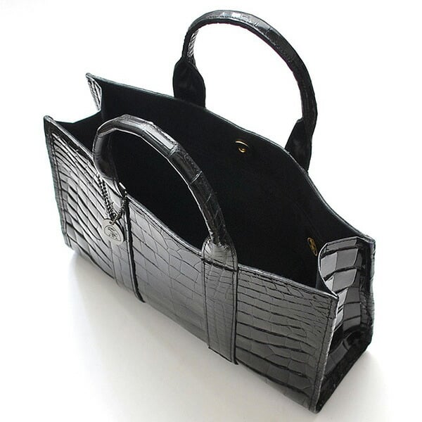 クロコダイル メンズ レディース トートバッグ 日本製 バッグ かばん