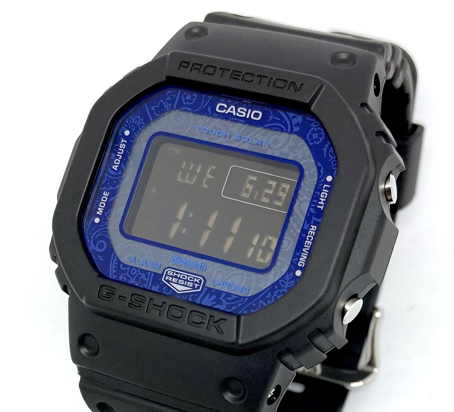 CASIO カシオ G-SHOCK ジーショック 腕時計 メンズ ソーラー電波 BLUE