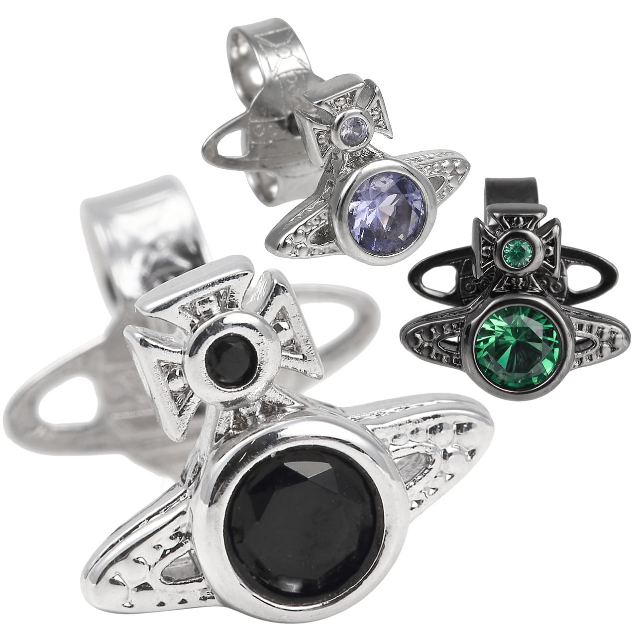 ヴィヴィアン ウエストウッド ピアス 片耳用 シルバー Vivienne