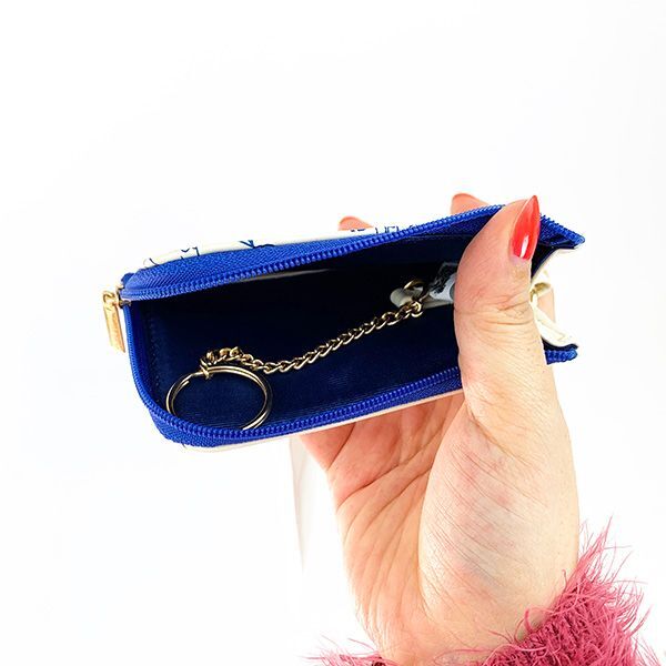 トムとジェリー Ooops! カードポーチ ブルー ポーチ パスケース コイン