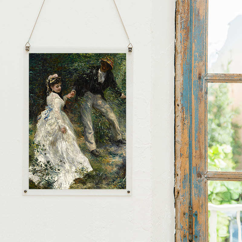 散歩道 ピエール＝オーギュスト・ルノワール 送料無料 ラッピング可