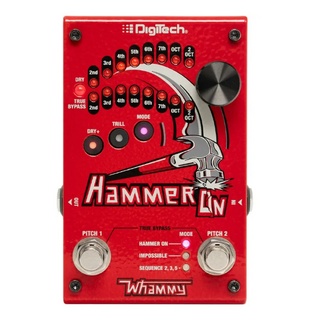 DigiTechより、ハンマリングやトリル奏法のような効果が得られるピッチ