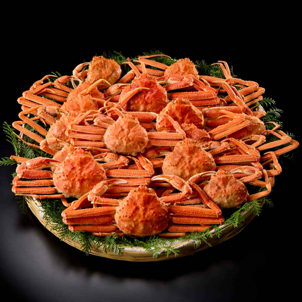 北海道えりも産 ワケあり蒸しオオズワイガニ5kg（10～25尾）【簡易包装