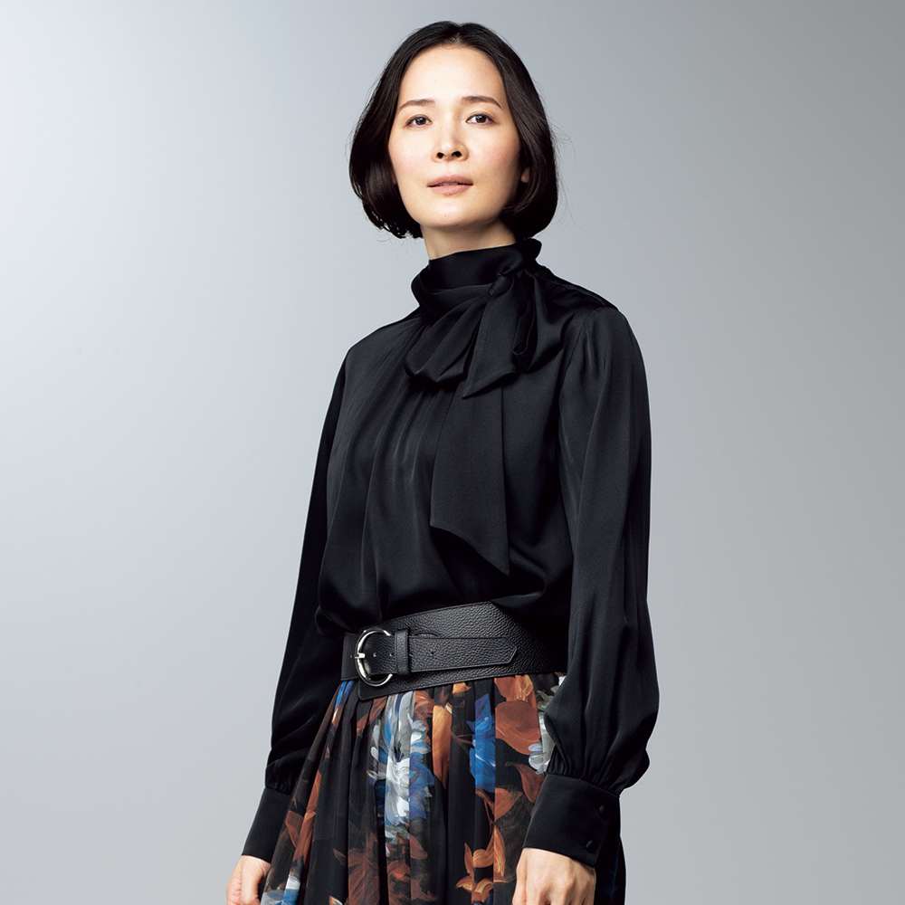 シルクサテンボウタイブラウス 通販 - ディノス