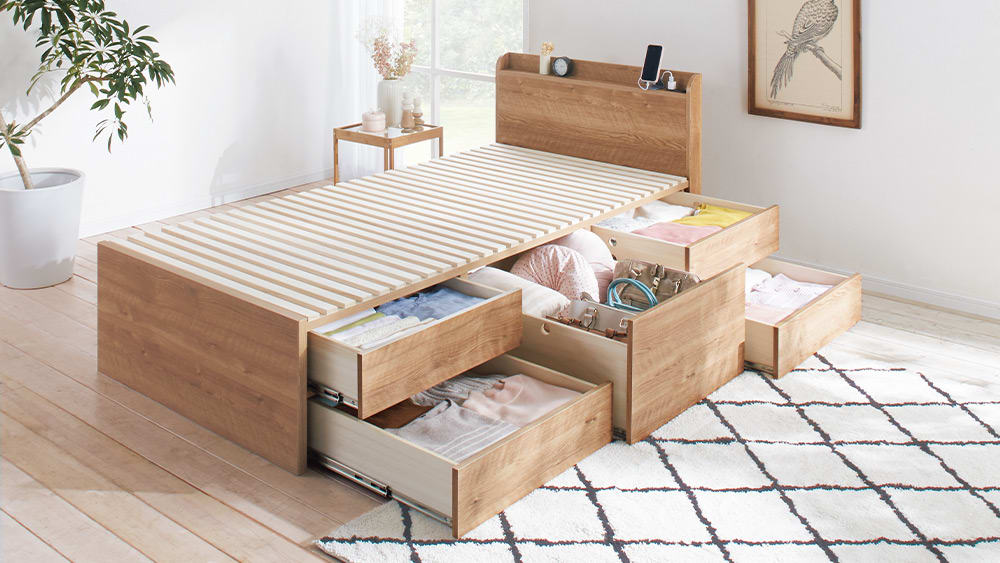 大容量チェストベッド｜通販 - ディノス