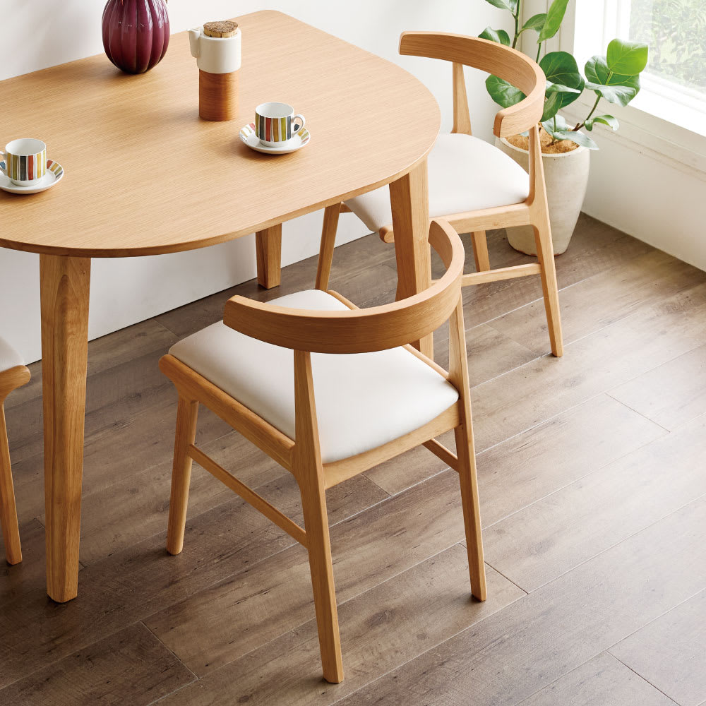 ハーフアームチェア 同色2脚セット 通販 - ディノス