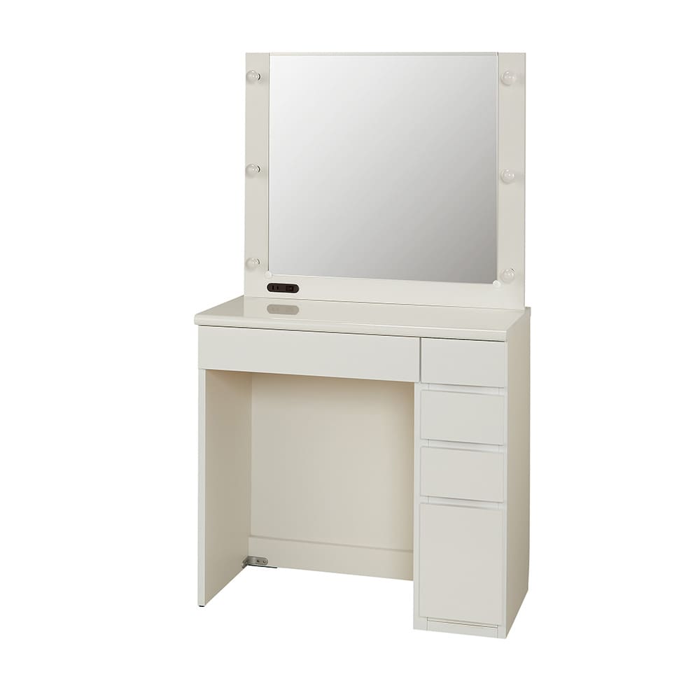 NEWモデル‐LEDライト付きドレッサーシリーズ ドレッサー 幅78.5cm 通販