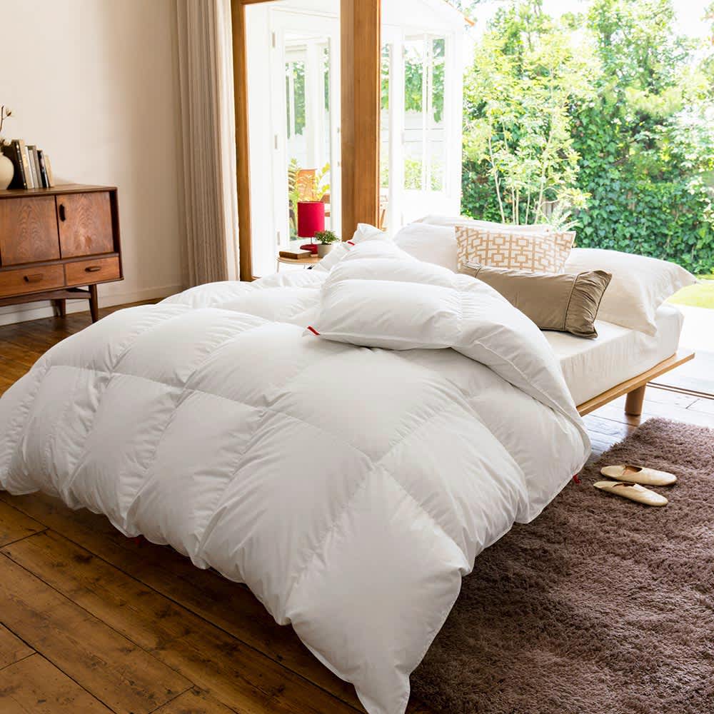 真羽毛ロイヤルダック 「まごころUMOU FUTON」羽毛掛け布団 通販