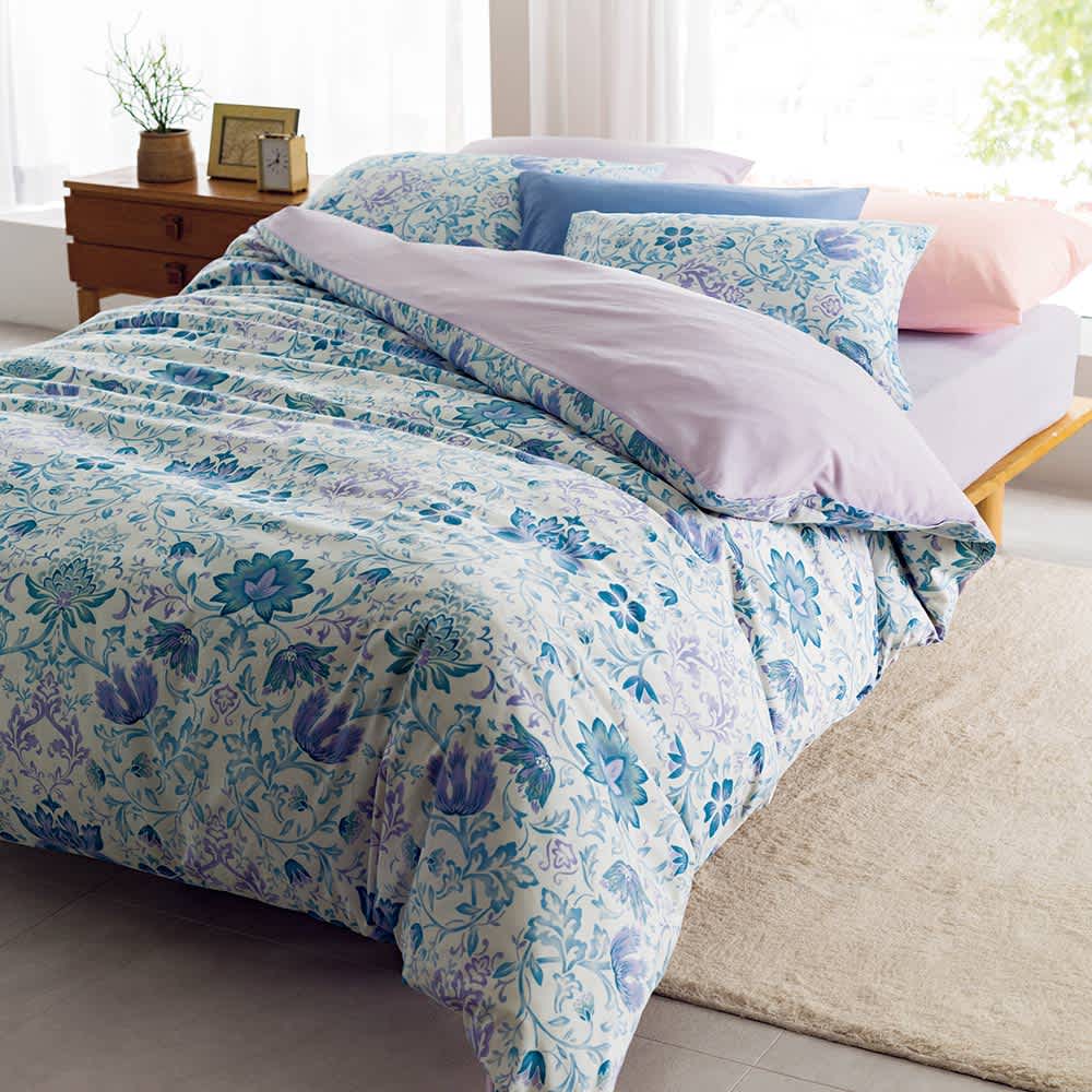 洗濯してもアイロンいらず！綿100％ スーパーソフト加工 掛け布団