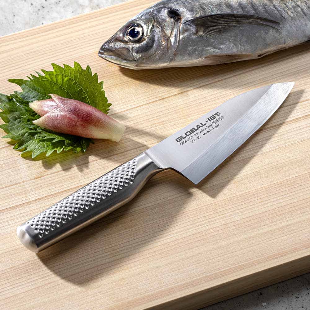 GLOBAL-IST/グローバル・イスト 小出刃12cm（片刃・右利き用） 通販