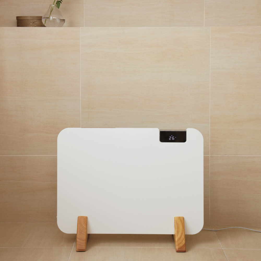 ここぽか セラミックファンヒーター 800W 試運転のみ使用 ここぽか