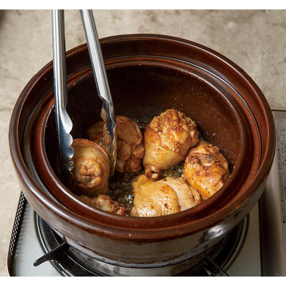 長谷園 ロースト土鍋 通販 - ディノス