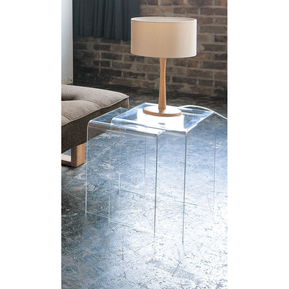 Gel/ジェル アクリルネストテーブル 3台セット 通販 - ディノス