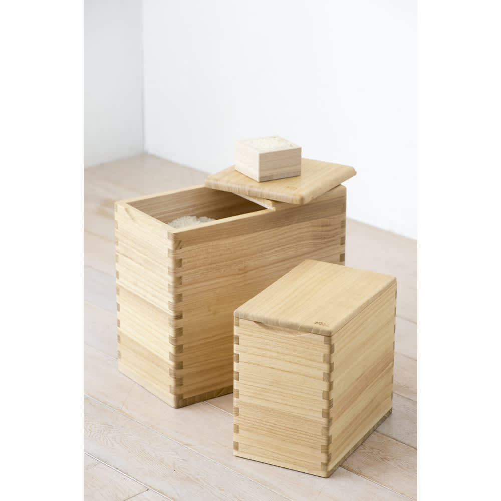 イシモク「桐子モダン」 桐の米びつ 10kg 通販 - ディノス