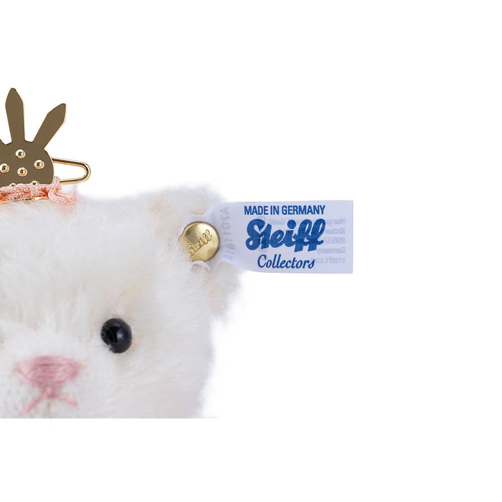 シュタイフ〉 テディベア ひな人形 「ハート」 アクリルケースセット