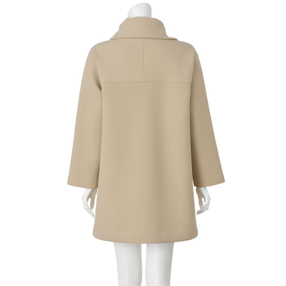 ウール混バイカラー ボンディングコート 通販 - ディノス