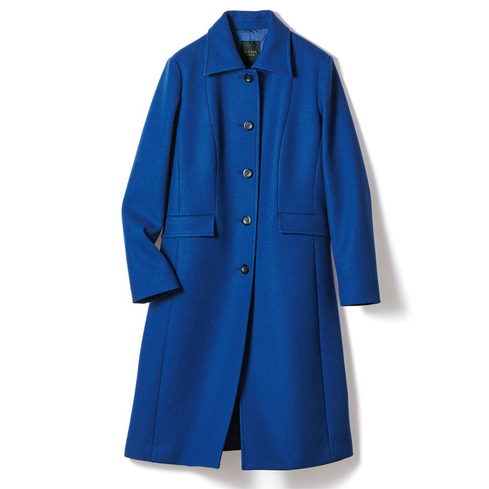 NIKKE」 ウールダブルサージ ステンカラーコート 通販 - ディノス