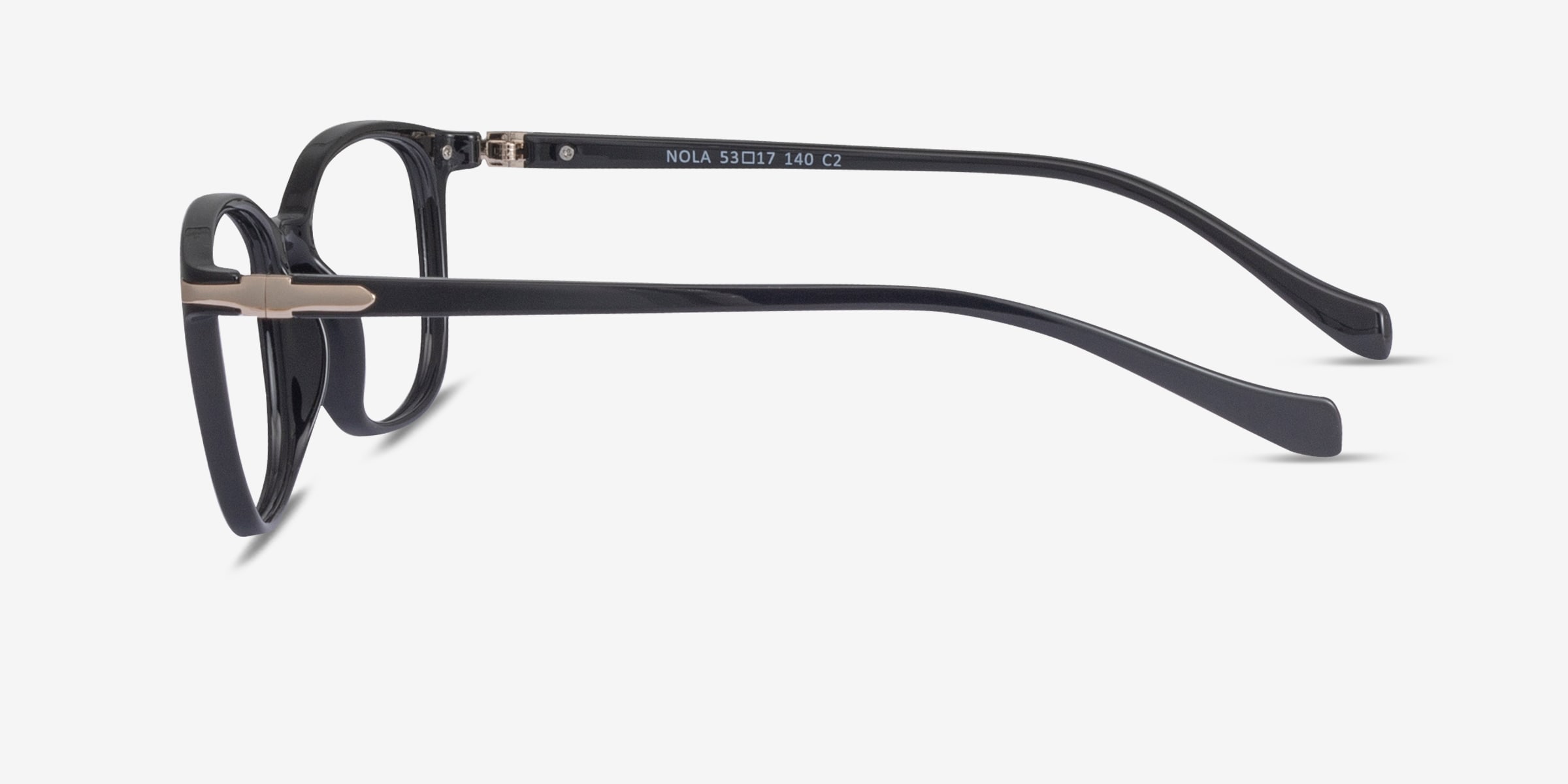 Nola Rectangle Brown Full Rim Eyeglasses | Eyebuydirect Canada
