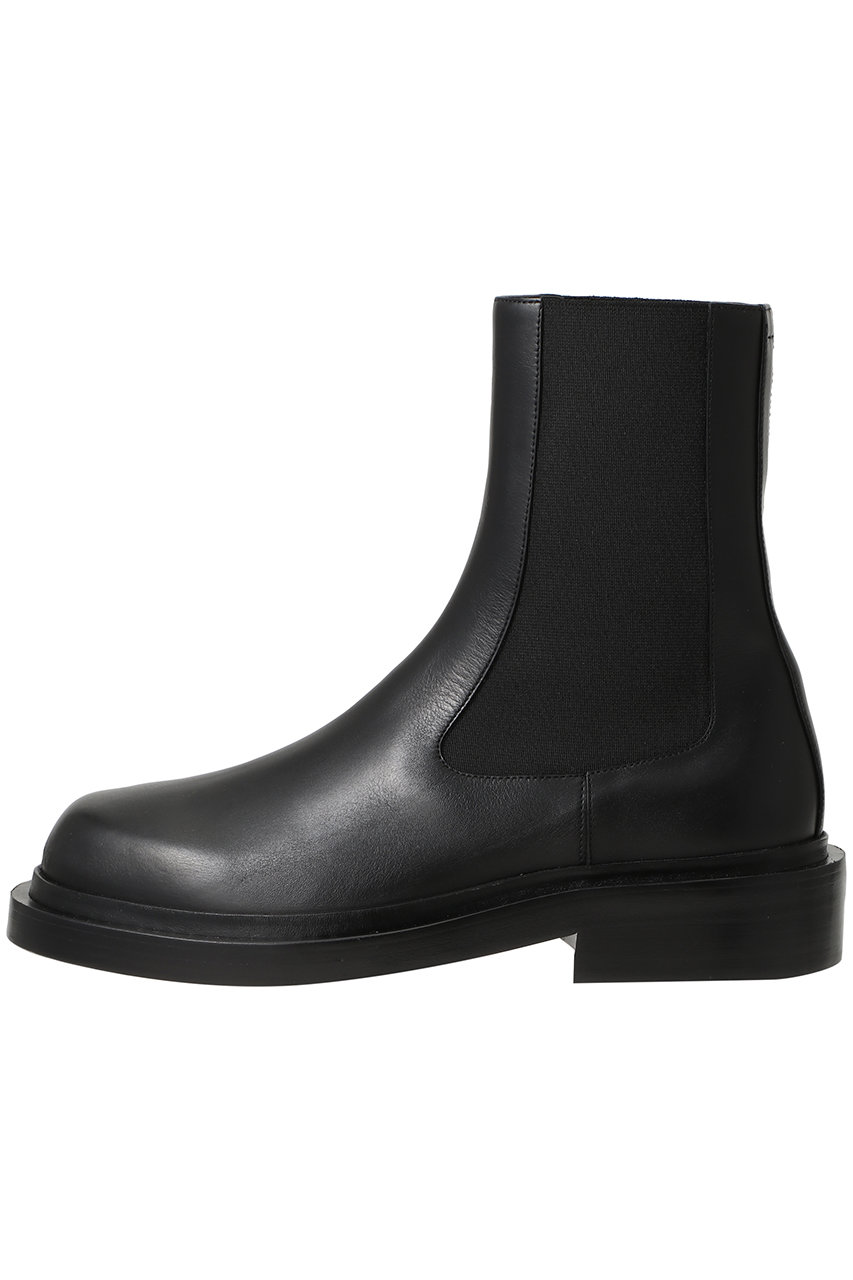 JIL SANDER(ジル サンダー)｜サイドゴア アンクル ブーツ/ブラック の