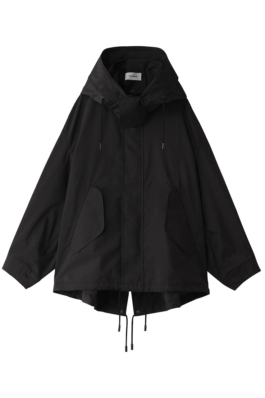 THE RERACS(ザ・リラクス)｜【MEN】ルーズモッズコート/ブラック の