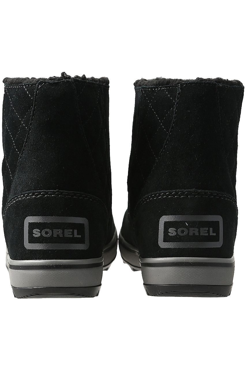 SOREL(ソレル)｜グレイシーショート スノーブーツ/ブラック の通販