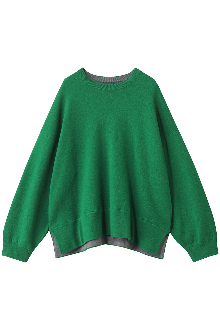ENFOLD(エンフォルド)｜REVERSIBLE Pull Over/グリーン の通販