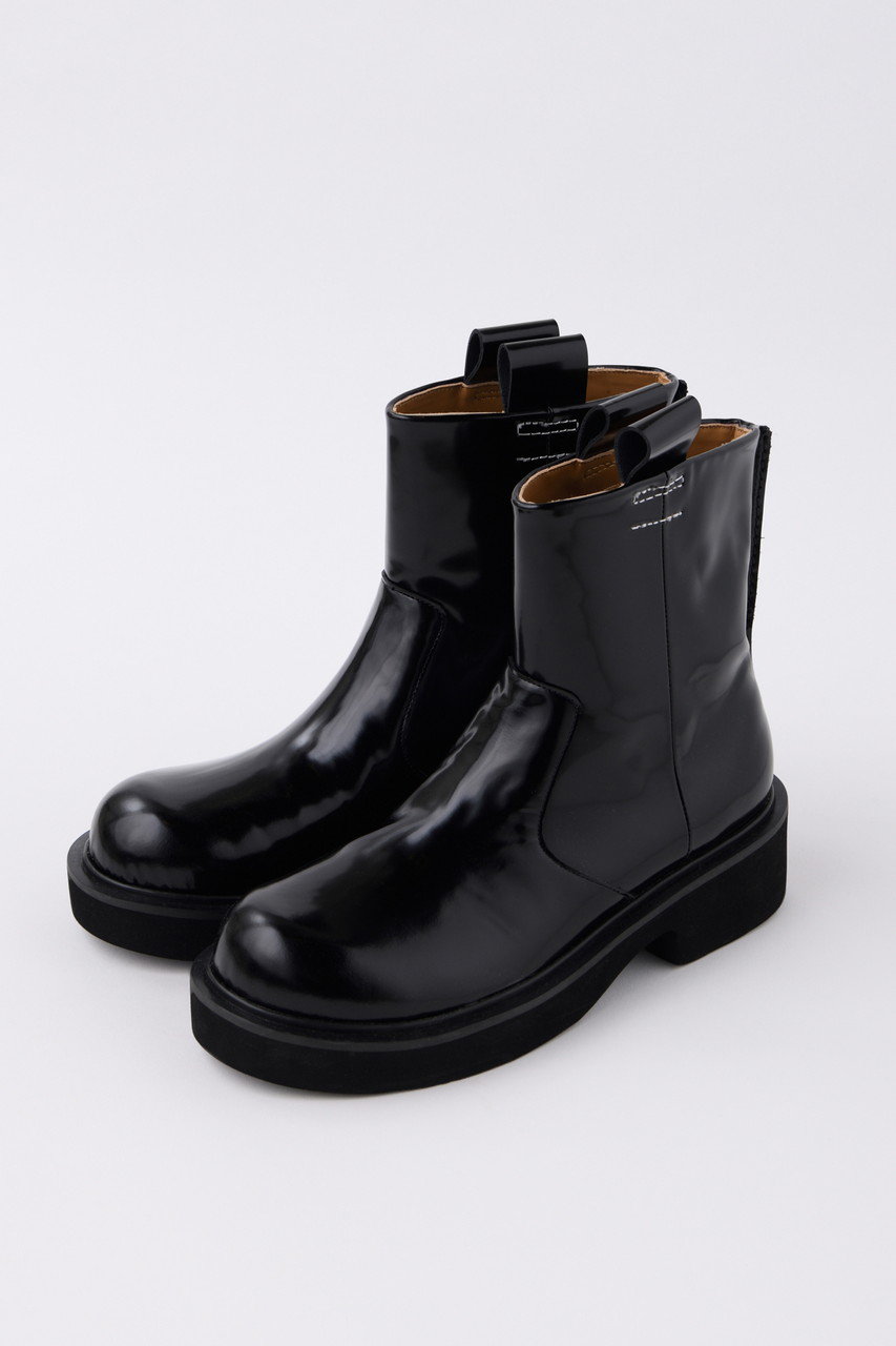 ENFOLD(エンフォルド)｜ショートブーツ/ブラック の通販｜ELLESHOP