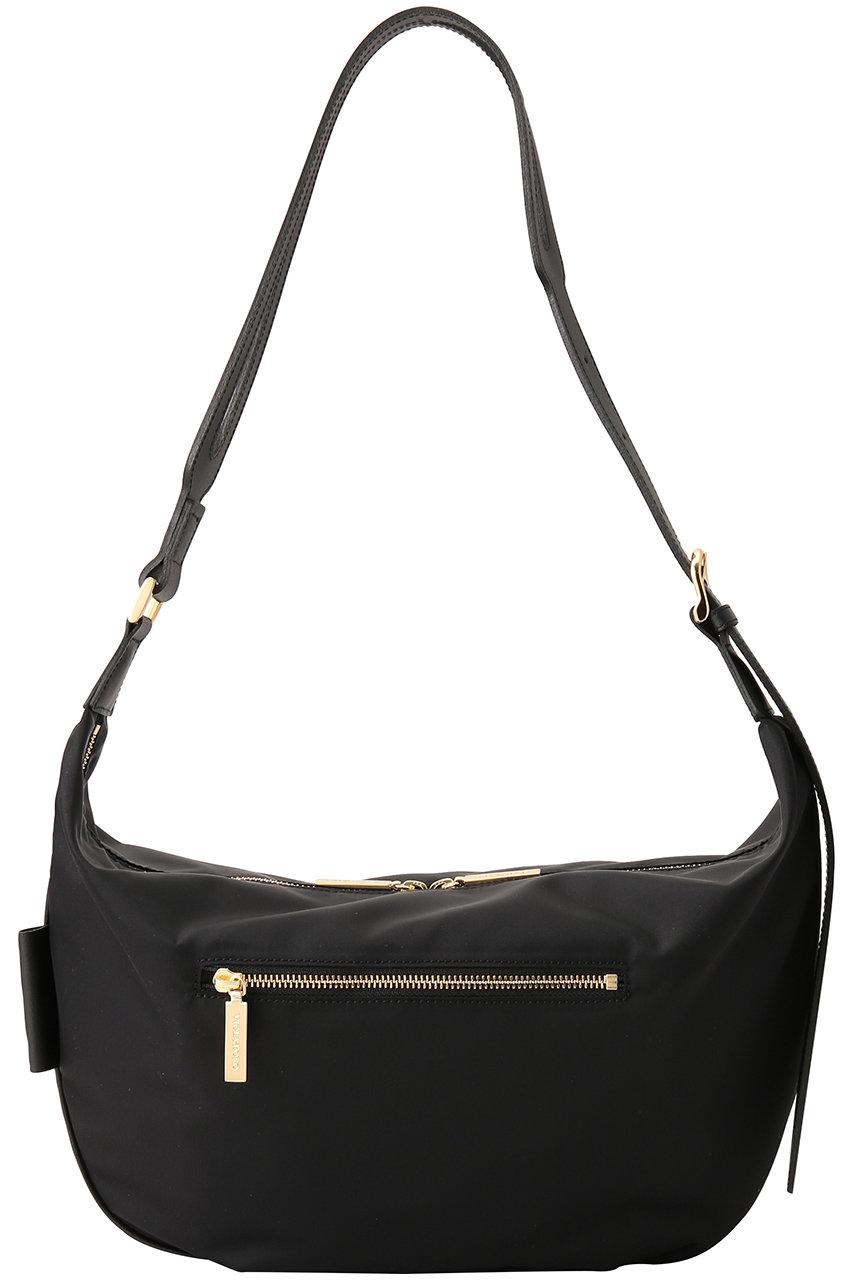 VIOLAd'ORO(ヴィオラドーロ)｜BIANCA ナイロンボディバッグ M/ブラック