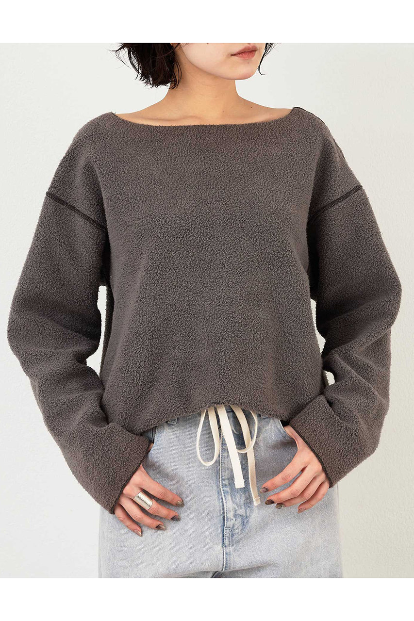 Whim Gazette(ウィム ガゼット)｜ピグメントスウェットプルオーバー