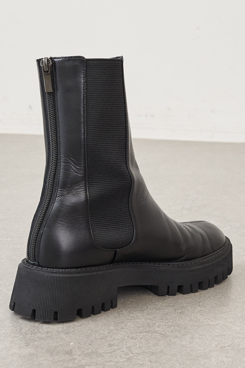 Whim Gazette(ウィム ガゼット)｜【THE PAUSE】レザーサイドゴアブーツ