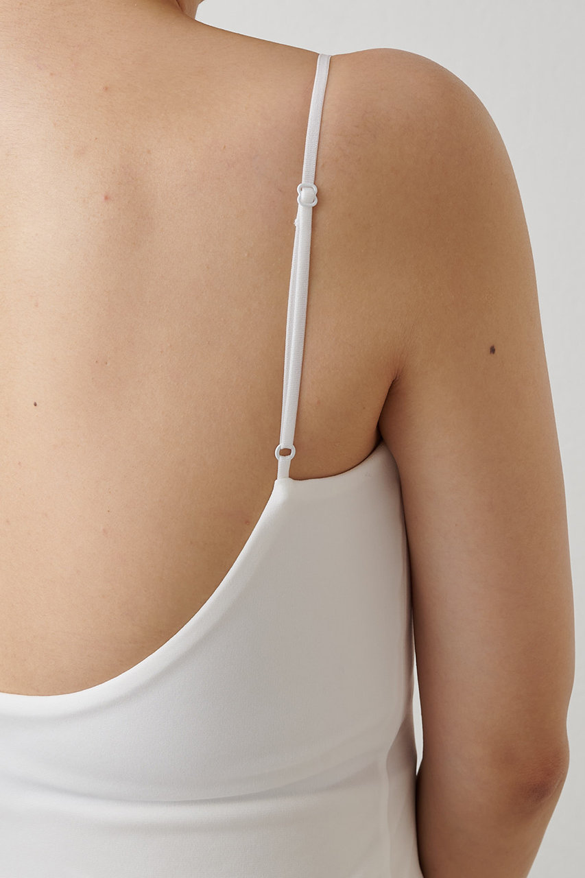 Whim Gazette(ウィム ガゼット)｜カップ付キャミソール/オフホワイト