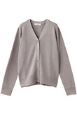 ebure(エブール)｜ブライトラメリリヤーン Vネックニットカーディガン