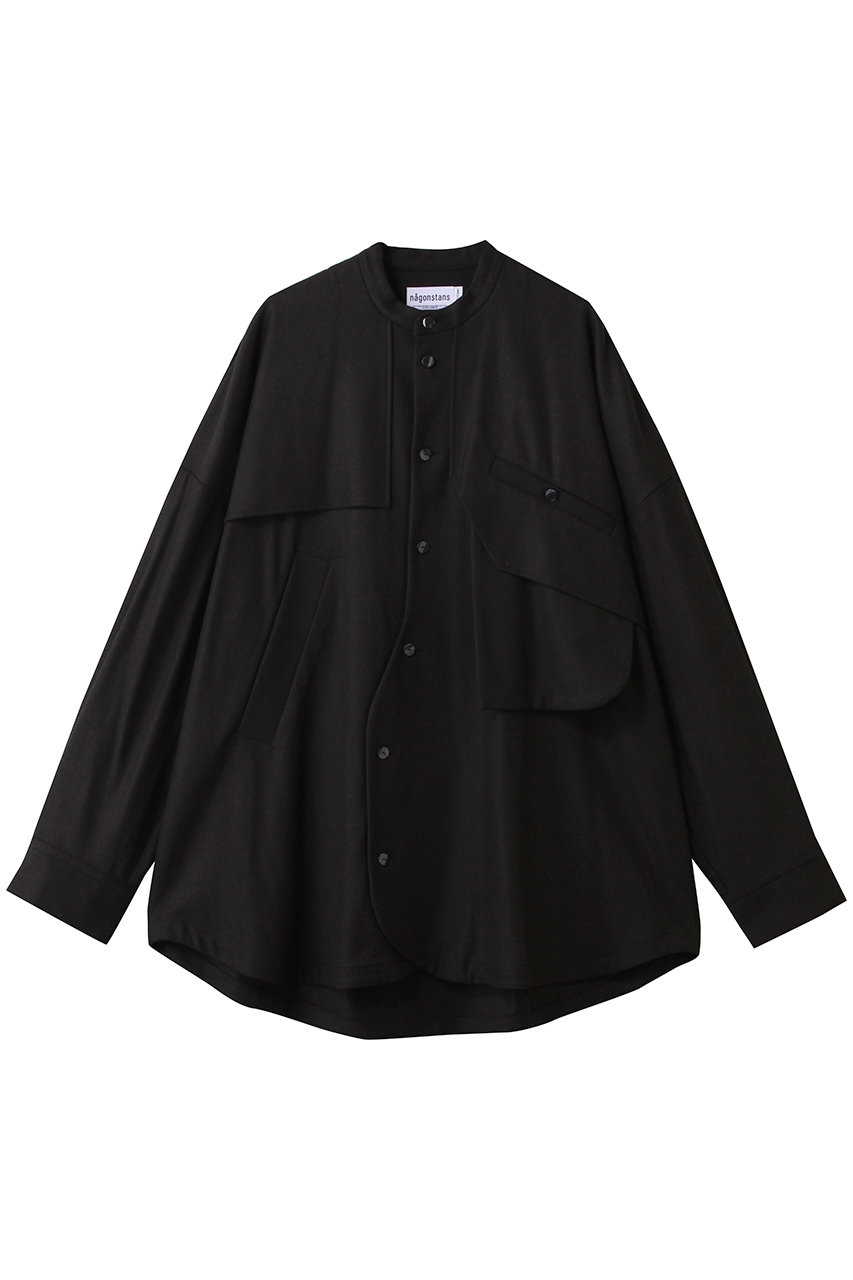 nagonstans(ナゴンスタンス)｜loose shirt/シャツ/Black の通販
