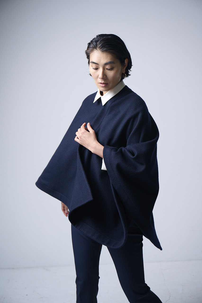 M・fil(エムフィル)｜スペリオルビーバー アシンメトリーマント